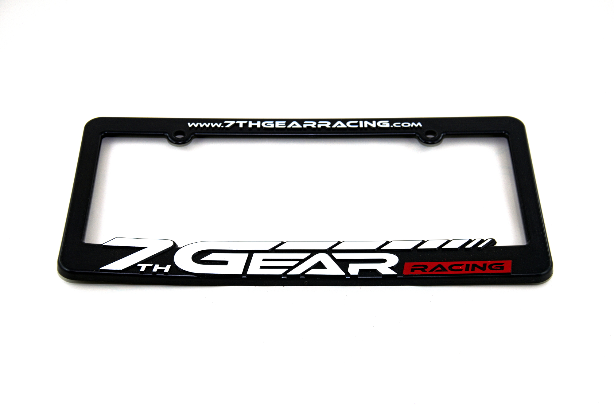 7TH GEAR RACING LOGO RAISED PLATE FRAMES – 7th Gear Racing